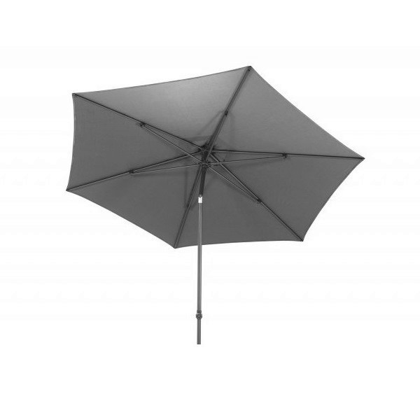 4 Seasons Azzurro Push Parasol ø3m  - Charcoal